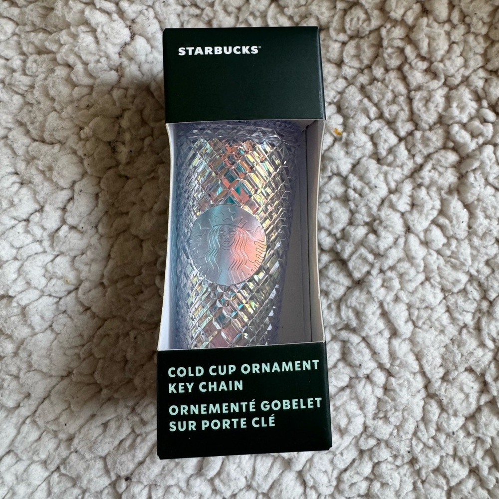 Starbucks 2022 Tumbler Ornament Keychain